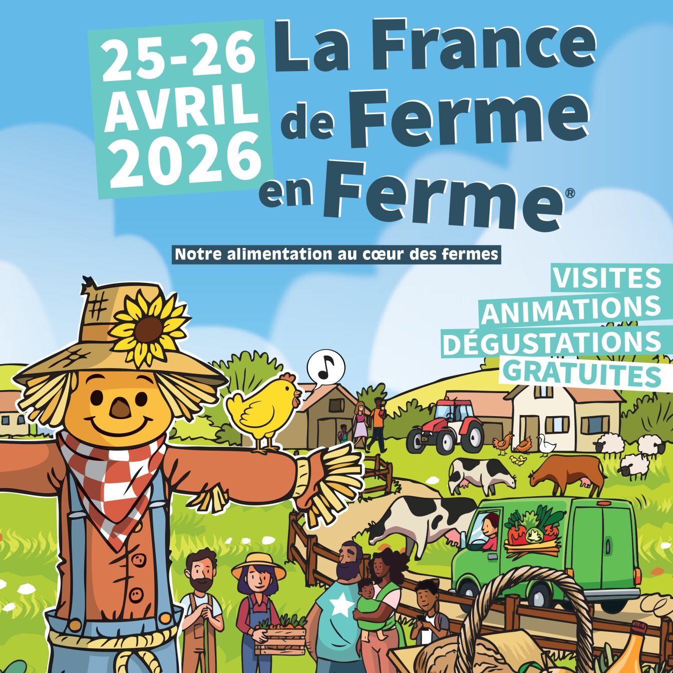 Affiche de Ferme en Ferme 2026